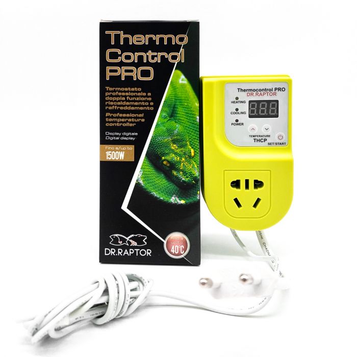 termostato digitale con sonda per riscaldamento cucce o rettilari