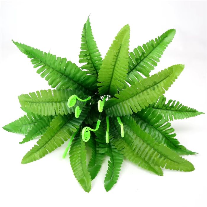 Realistic Fern Bush 25cm