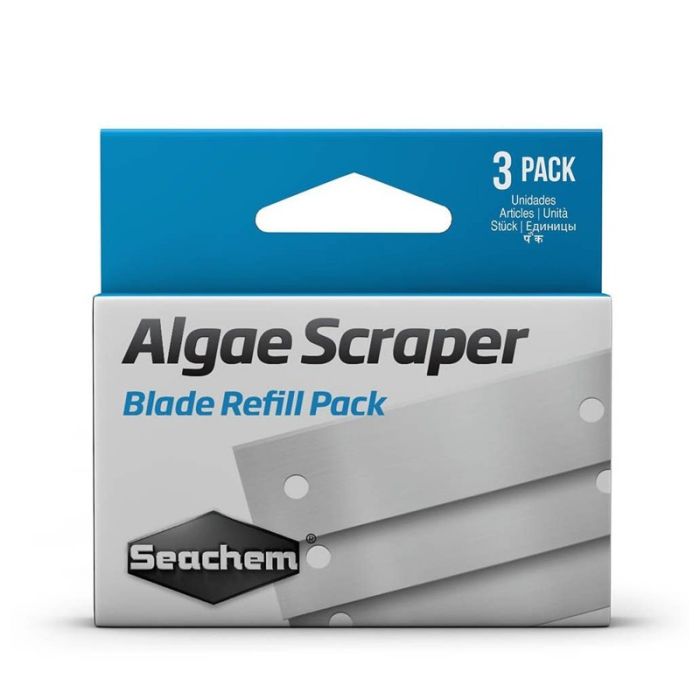 Seachem Algae Scraper Blade Refill Pack - 3 lame ricambio