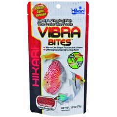 Hikari - Vibra Bites - 35 gr - Mangime per esaltare il colore dei pesci tropicali